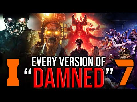 Every Version of "Damned" in Call of Duty Zombies History! Black Ops - Black Ops 7