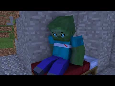 CrazyDek! Zombie Life 1 2    Minecraft animation