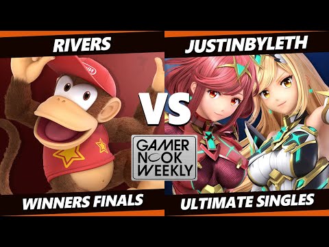 GNW 7 Winners Finals - Rivers (Diddy Kong) Vs. Justinbyleth (Pyra Mythra) Smash Ultimate - SSBU