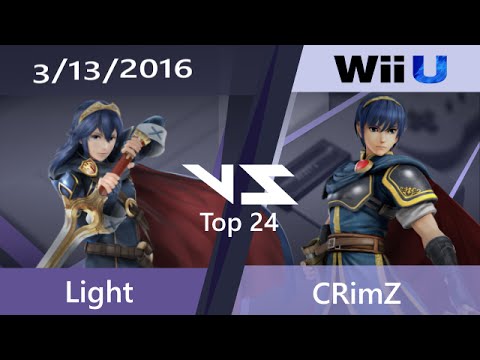 Super SmashNest 5 Top 24 Winners - Light (Lucina) Vs. CRimZ (Marth, Cloud)