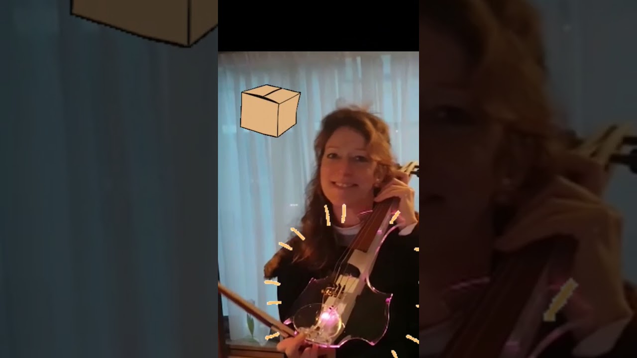 Unboxing my new Aurora electric violin 🤩🎻🎶 #electricviolin #violin #unboxing #aurora