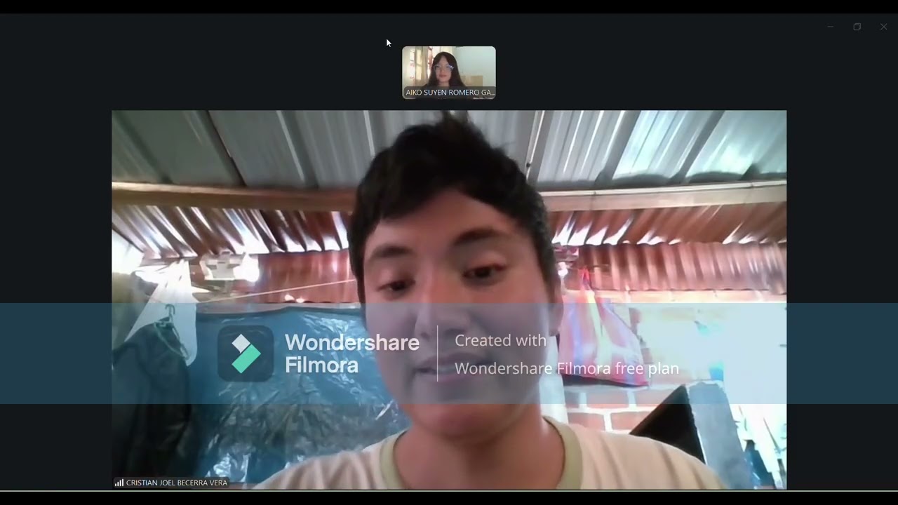 Presentation with my classmate from UTP.