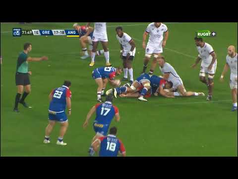 luka goginava highlights grenoble  - sa xv -  24 - 18