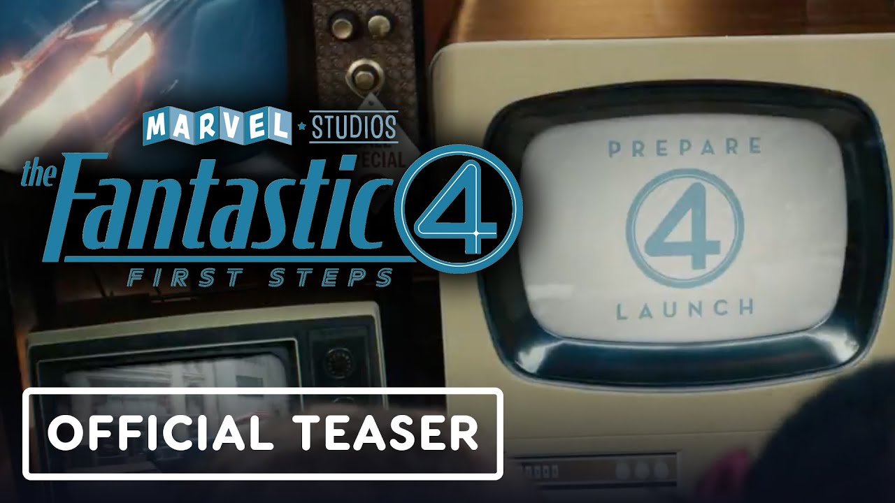 The Fantastic Four: First Steps - Official Teaser Trailer (2025) Pedro Pascal, Joseph Quinn