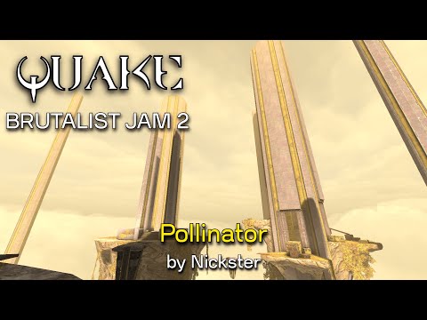 Quake Brutalist Jam 2:  Pollinator