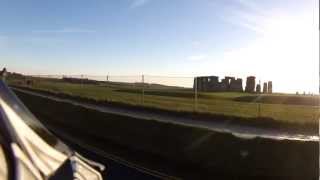 A Ride Past Stonehenge in Wiltshire (KMX125, 29.11.12)
