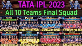 IPL 2023 All Teams Squad | All Teams Players List IPL 2023 | All Teams Probable Squad 2023