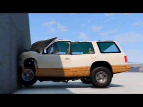 Realistis Test Tabrak Mobil - BeamNG Drive