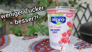 alpro mehr Frucht ohne Zuckerzusatz | Der Test | FoodLoaf