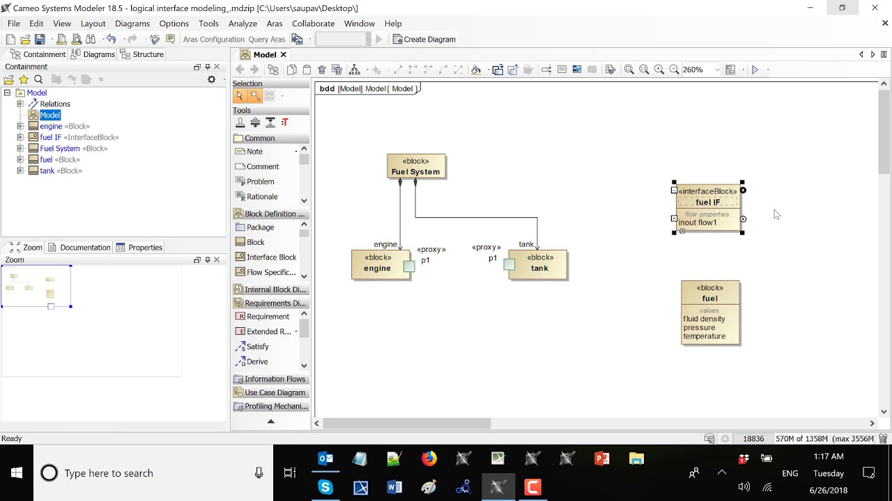 Modeling Logical Interfaces in SysML