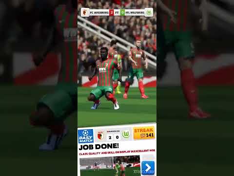 Score Hero 2022 / Daily Match : FC Augsburg - VFL Wolfsburg