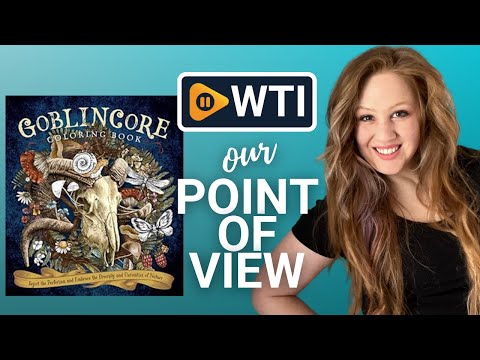 Goblincore Coloring Book: Reject the Perfection and Embrace the Diversity and Curiosities of Nature (Chartwell Coloring Books) - WTI product video review