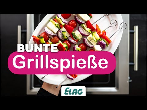 Bunte Grillspieße | LeMax Grill Rezeptideen
