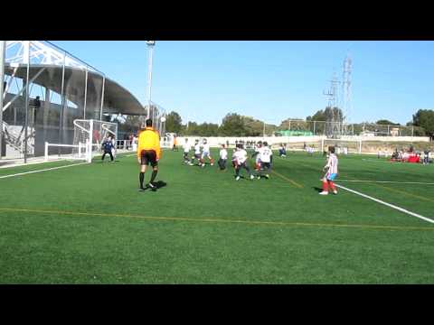 Moncadense vs Benaguacil - Tiro de falta de Pepe