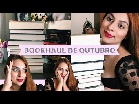 BOOKHAUL OUTUBRO 2020 | muitos livros novos; importados; prime day | Cami Ensina