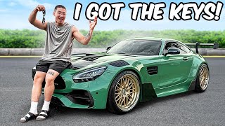 My Best Friend Drives my 1000hp WideBody AMG GT !| Braap Vlogs