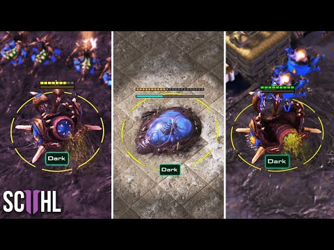 Dark's TRIPLE ZERG CHEESE - Starcraft 2: Dark vs. Stats