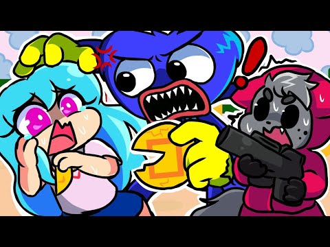 Huggy Wuggy & Sky FNF (Squid Game) - Poppy Playtime & Friday Night Funkin Animation