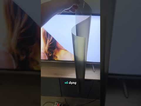 Tại sao màn hình TV này lại trắng toát hoàn toàn #shorts