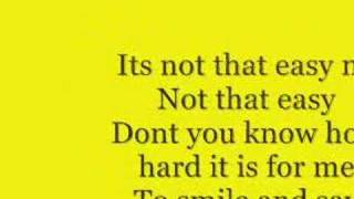 Lemar - Its Not That Easy