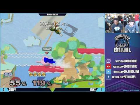 GB Jul 2, 2016 - SSBM Singles - Soapy vs Bunz