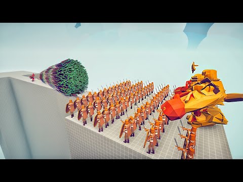 100x GOLDEN KNIGHTS + GOLD GOLEM vs EVERY GOD - Totally Accurate Battle Simulator TABS