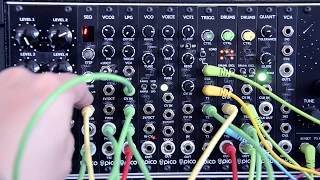 Video thumbnail for Erica Synths -Pico VCO 2/Pico LPG (Low Pass Gate )Demo by Dziam Bass