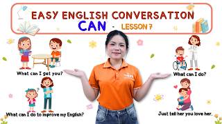 Easy English Conversation 💬 CAN Questions & Answers | Lesson 7