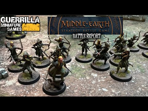 Middle Earth SBG Battle Report - Mirkwood vs. Kazad-Dum