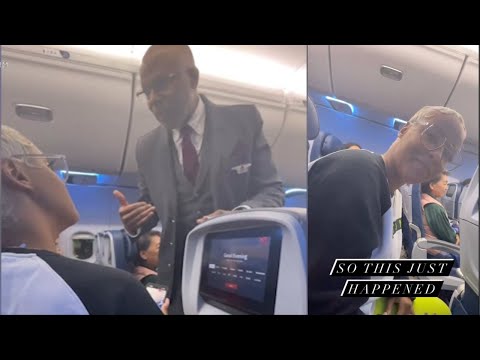 Gospel Singer Bobbi Storm gets in altercation with flight leader