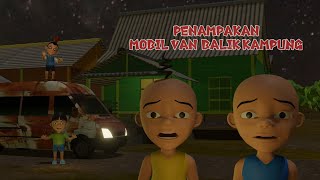 Download lagu Upin and Ipin are scared of seeing the ghost of a van returning to their village. mp3