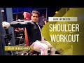 HIGH INTENSITY SHOULDER WORKOUT