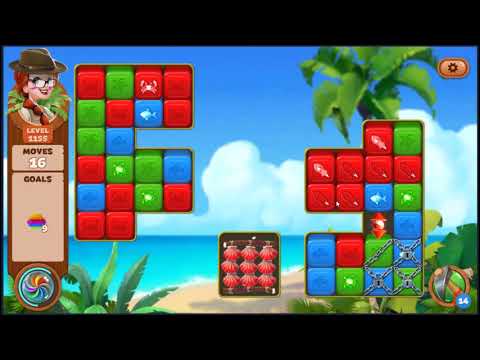 Lost Island Blast Adventure Level 1155 - NO BOOSTERS 🏝️ | SKILLGAMING ✔️