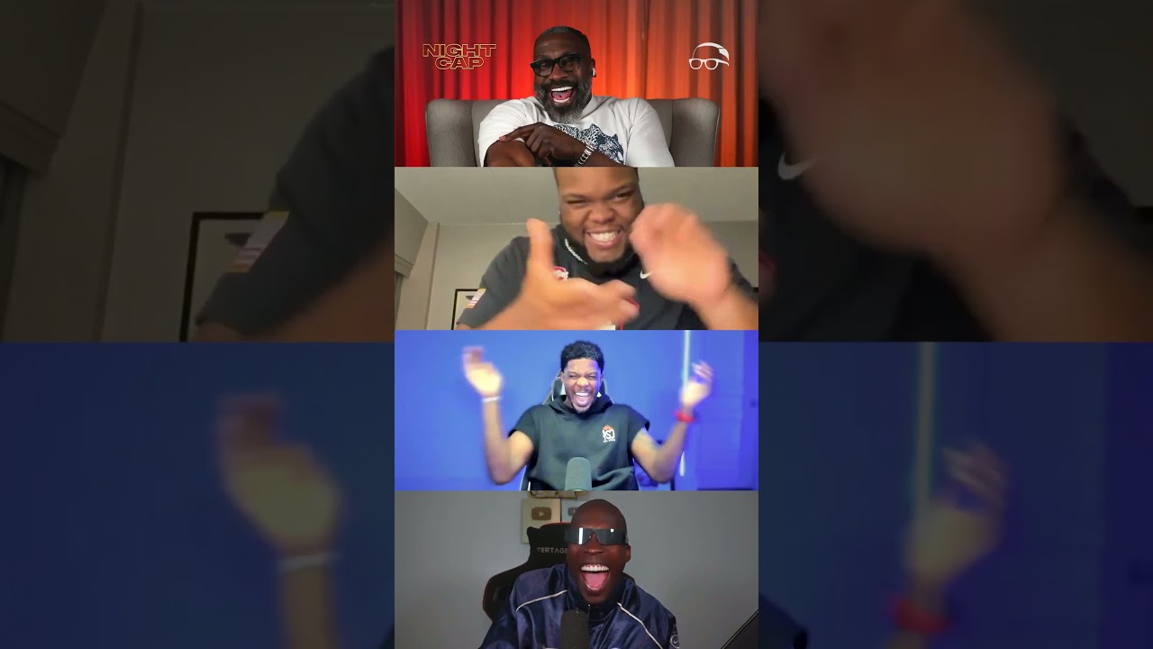 Unc mistakenly asked Kayden a serious question around the most unserious of 🥷🏾 #nightcap #podcast