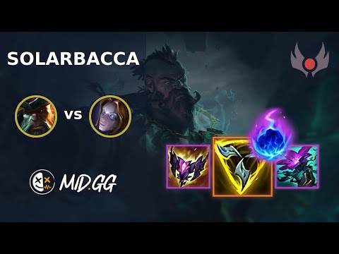 MID.GG: [ solarbacca ] Gangplank MID vs Orianna | EUW GRANDMASTER | LOL Season 2025