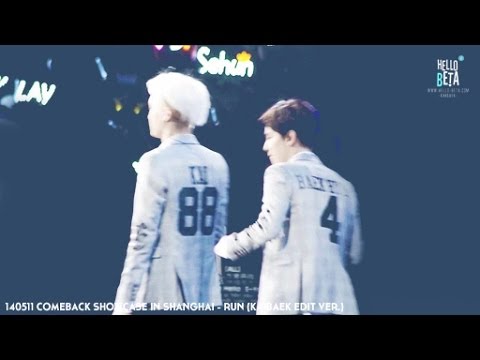[HELLO BETA] 140511 COMEBACK SHOWCASE IN SHANGHAI - RUN (KAIBAEK EDIT VER.)