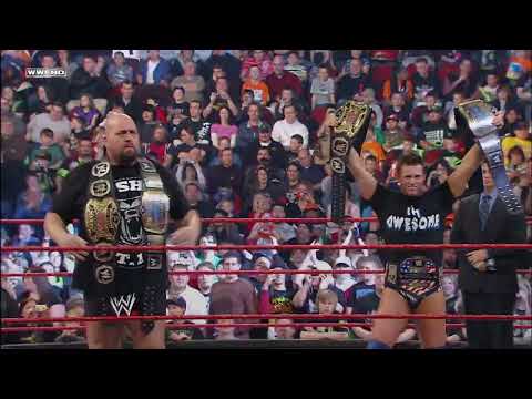 ShoMiz First Entrance ( Big Show & The Miz ) RAW 2010