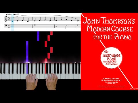 2. Patrones (Patterns) - John Thompson's Modern Course for the Piano 1st Grade