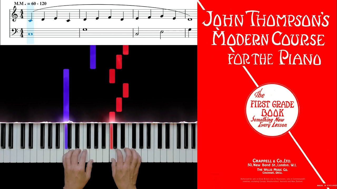 2. Patrones (Patterns) - John Thompson's Modern Course for the Piano 1st Grade