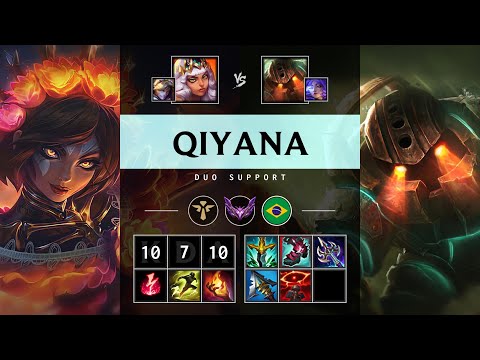 Qiyana Support vs Nautilus - BR Master Patch 25.16