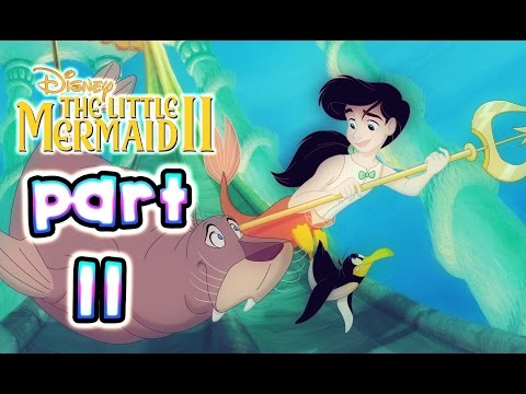 Disney's The Little Mermaid 2 Walkthrough Part 11 (PS1) Level 11: Ice Floe - 100%