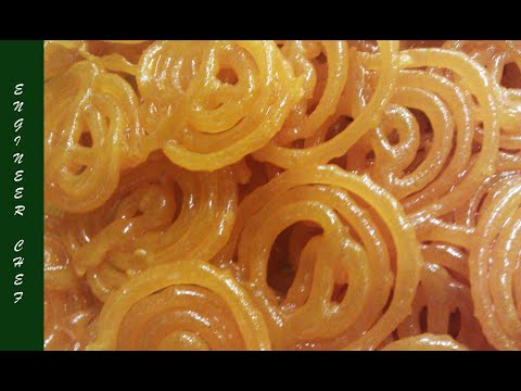 Jalebi homemade mithai fast and easy recipe in urdu hindi | Engineer chef