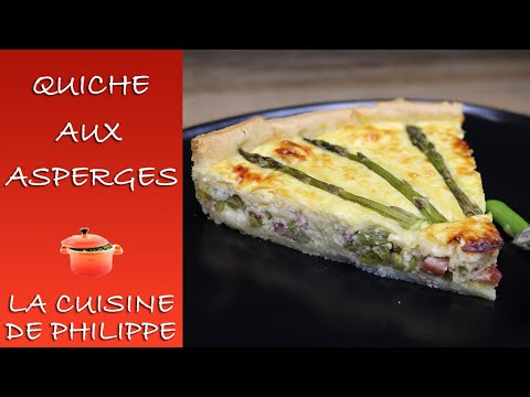 Quiche aux asperges