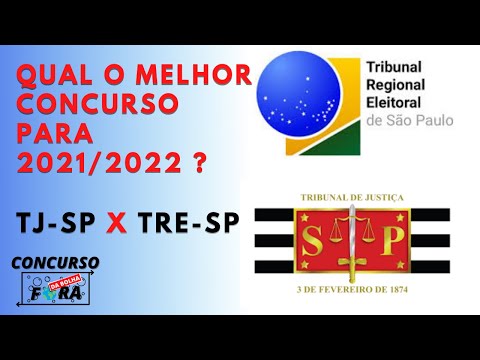 TJ-SP x TRE-SP - Qual concurso prestar ?