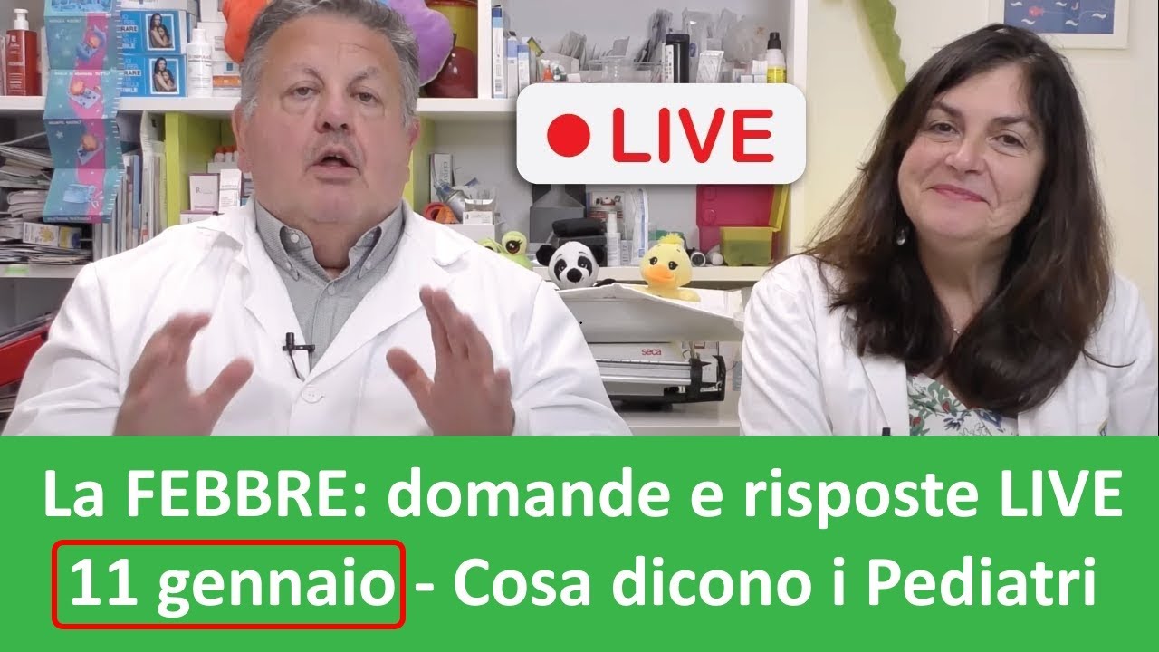 Watch Now La FEBBRE: domande e risposte LIVE! Cosa dicono i Pediatri. La FEBBRE: domande e risposte LIVE! Cosa dicono i Pediatri.