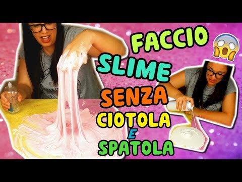 FACCIO SLIME SENZA CIOTOLA E SENZA SPATOLA CHALLENGE! Iolanda Sweets