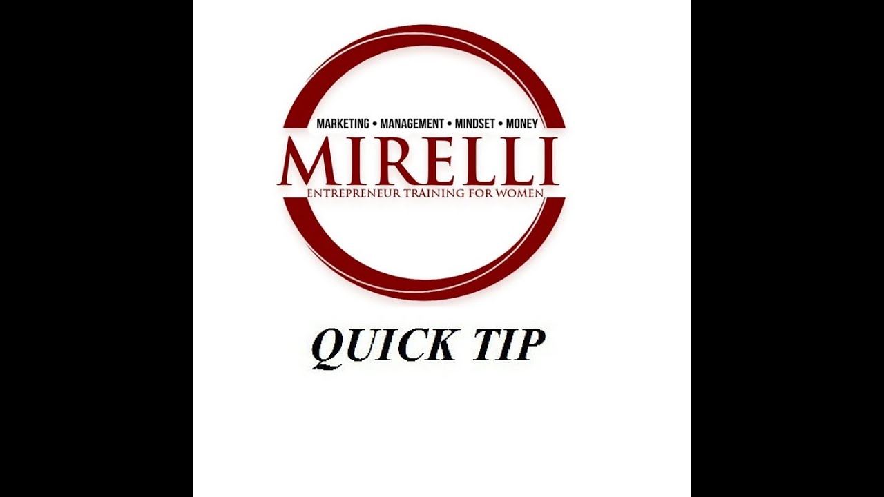 Mirelli Quick Tip: Create a Tickler File to Stay on Track
