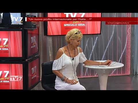 Tv7 con Voi sera del 12/6/2018 - Un nuovo profilo internazionale per l'Italia (5 di 6)