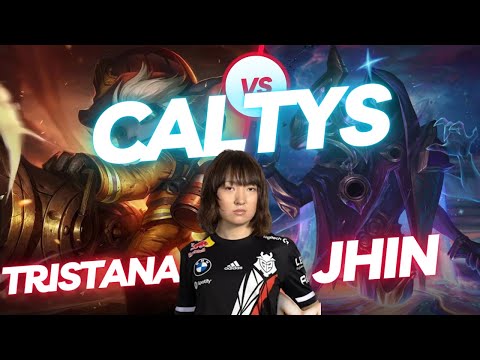 CALTYS | TRISTANA VS JHIN | ADC GAMEPLAY | Patch 13.13 / Season 13 | #LeagueofLegends