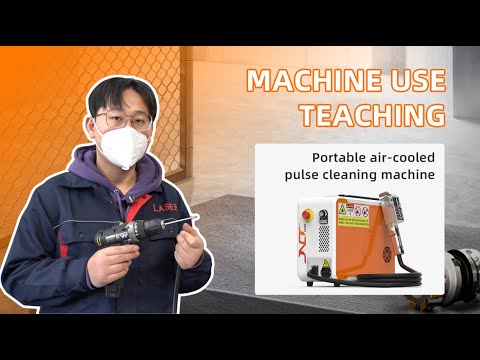 JNCT Backpack and Portable Pulse Cleaning Machine Operation Video